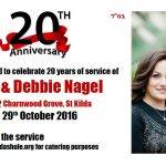 20th anniversary of the Nagels v2 150x150 - Events