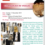 Chanukah in Vogue Women function 2011 150x150 - Events