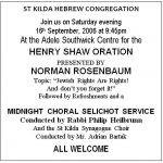 Henry Shaw Oration 2006 Jewish News Ad 150x150 - Events