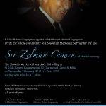 Sir Zelman Cowen Shloshim2 150x150 - Events