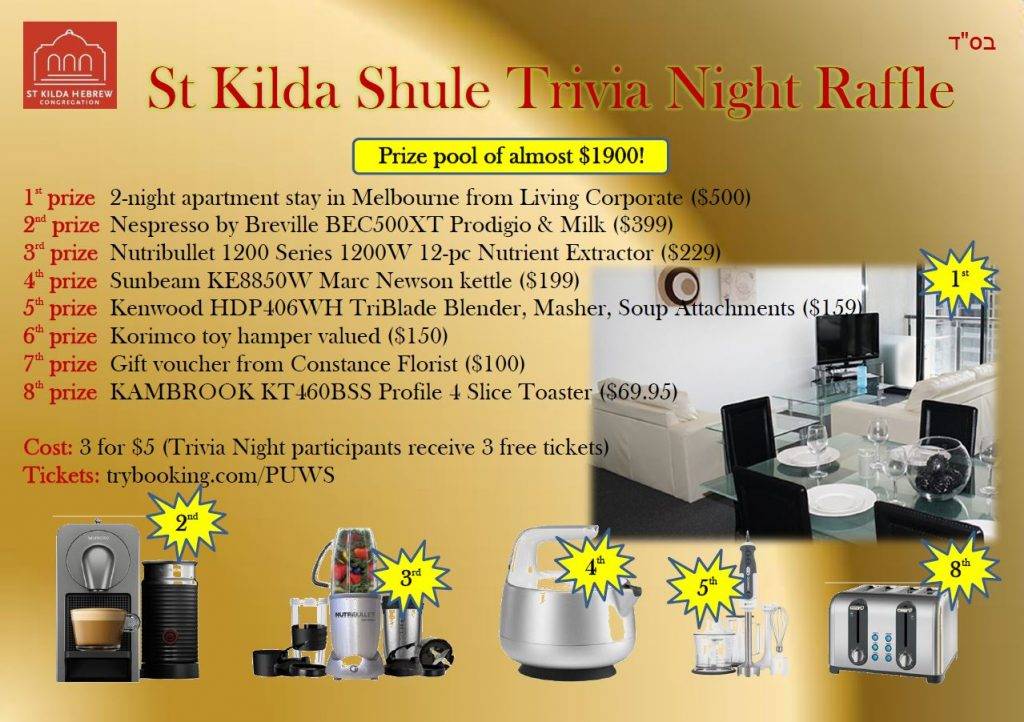 St Kilda Shule Trivia Night Raffle 1024x722 - Events