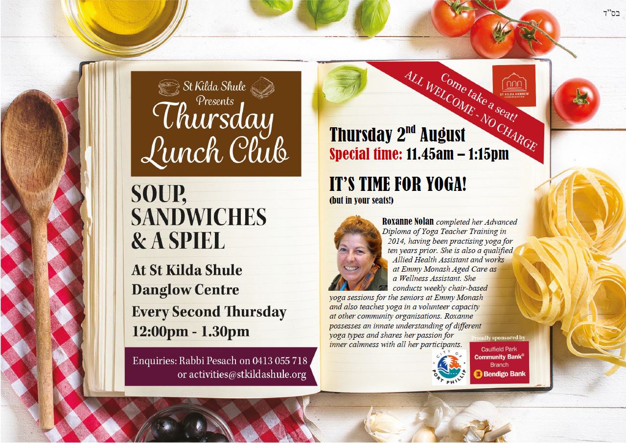 Thursday Lunch Club 20180802 - Events