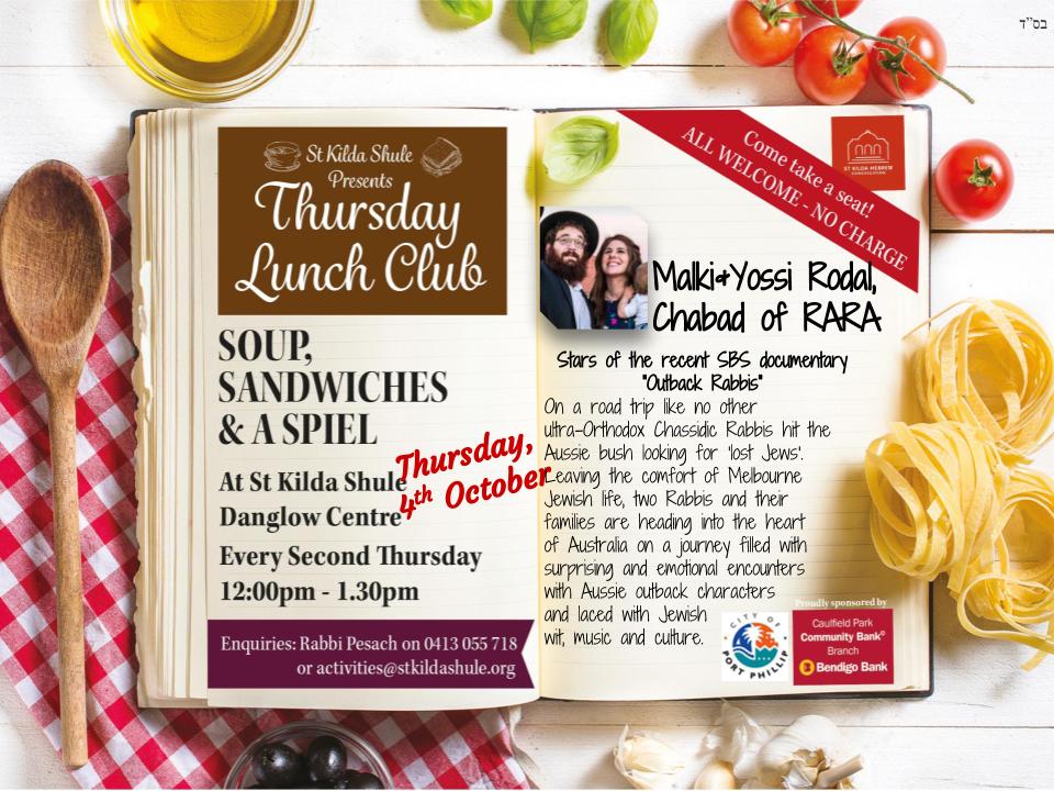 Thursday Lunch Club 20181004 - Events