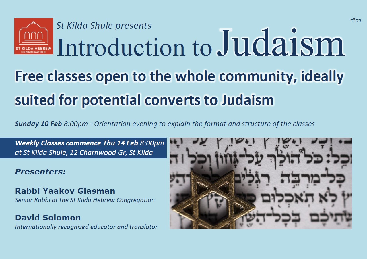 Introduction to Judaism v5 - Events