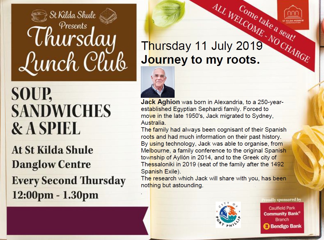 Thursday Lunch Club 20190711 - Events