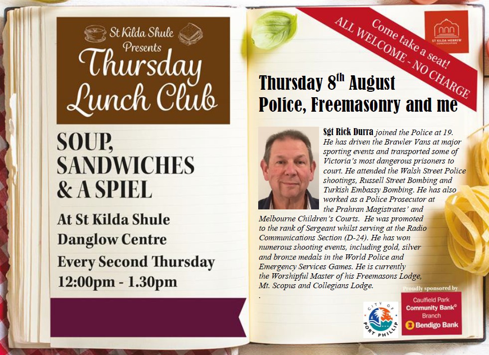 Thursday Lunch Club 20190808 - Events