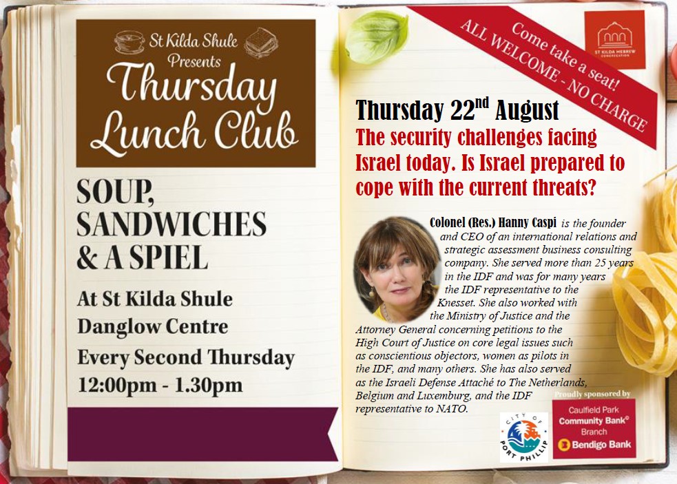 Thursday Lunch Club 20190822 - Events