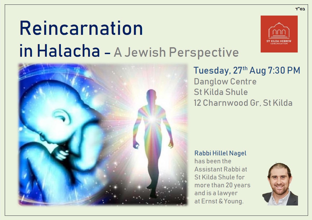 Reincarnation in Halacha The Jewish Perspective - Events